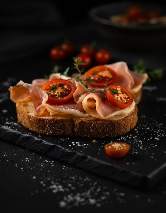Tosta Jamón